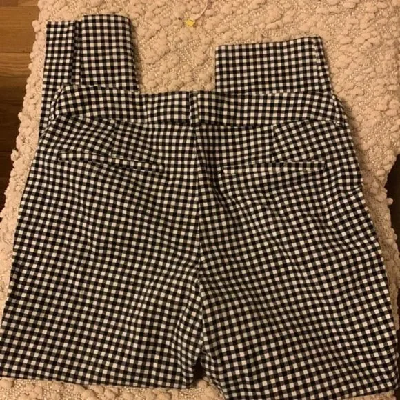 Checkered Skinny Pant